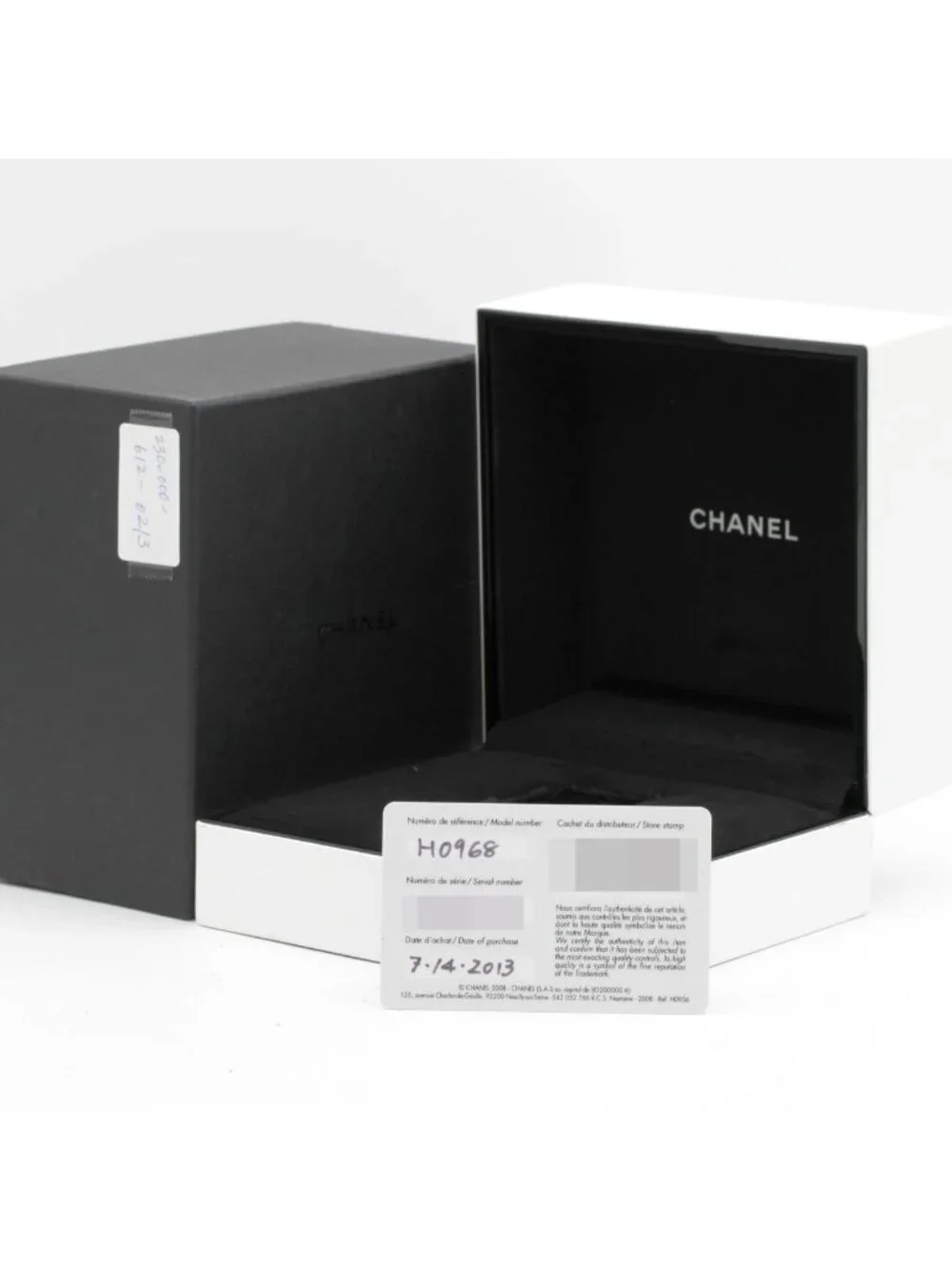Chanel 33 Ceramic Quartz Watch